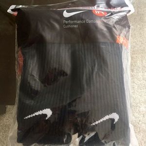 6pk Nike Performance Cotton Mens Crew Socks Sz8-12